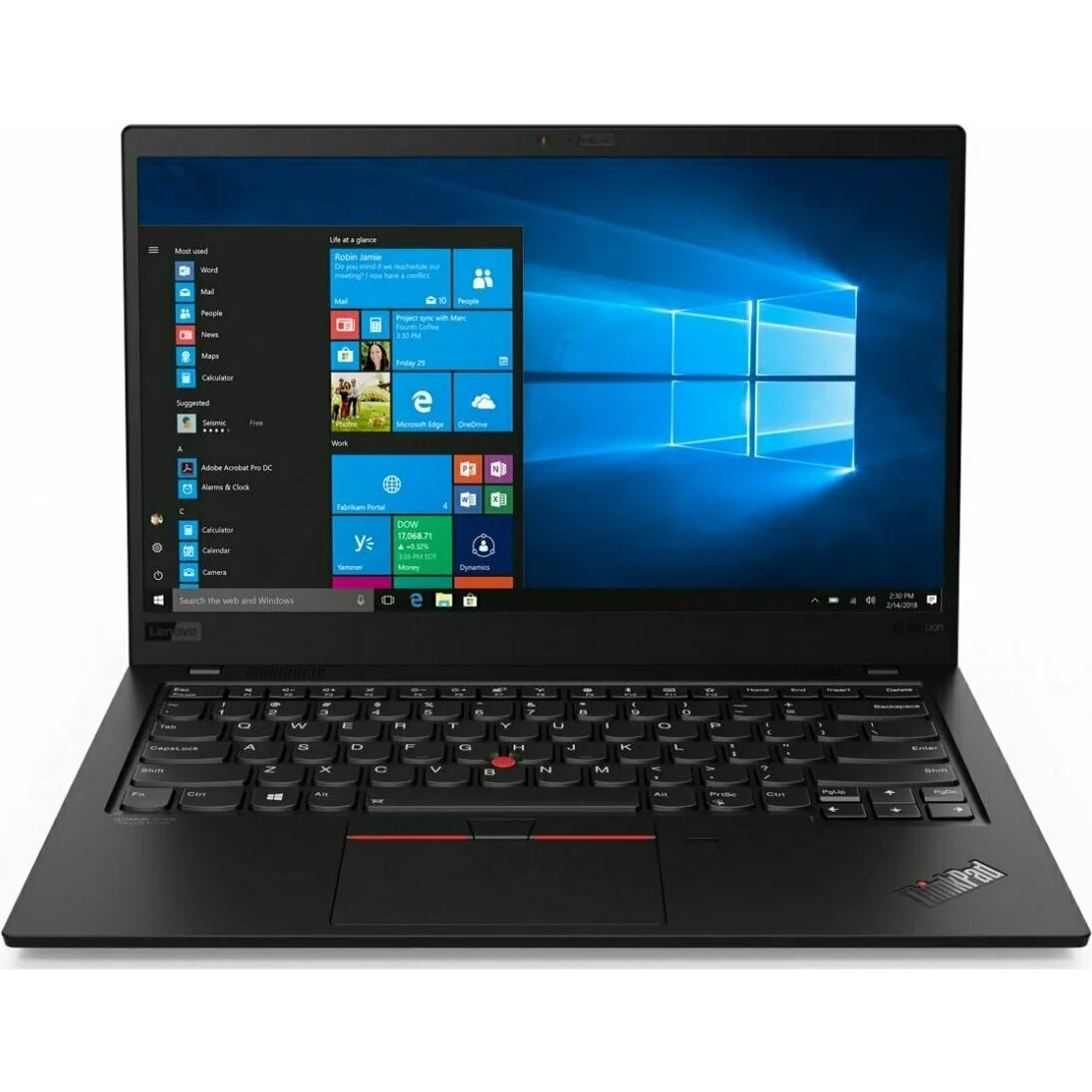 Lenovo ThinkPad X1 Carbon (Gen 7) 20QD0037RT, ноутбук (ЛЕНОВО) Lenovo ThinkPad X1 Carbon (Gen 7) 20QD0037RT, ноутбук (ЛЕНОВО)