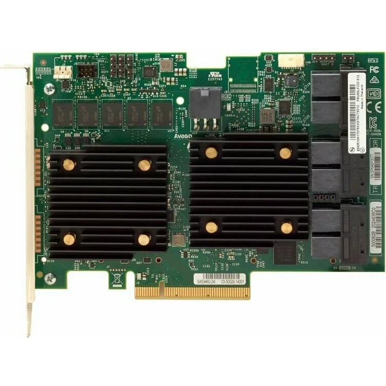 Lenovo ThinkSystem RAID 930-24i 7Y37A01086 RAID-контроллер SAS-3 12 Гбит/с 4 ГБ