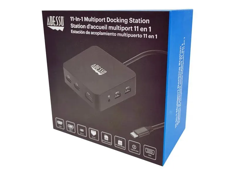 Adesso 78545100 док-станция USB-C 11-in-1 (ЛЕНОВО) Adesso 78545100 док-станция USB-C 11-in-1 (ЛЕНОВО)